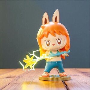 Pop Mart - Labubu x One Piece Figure ( Nami )